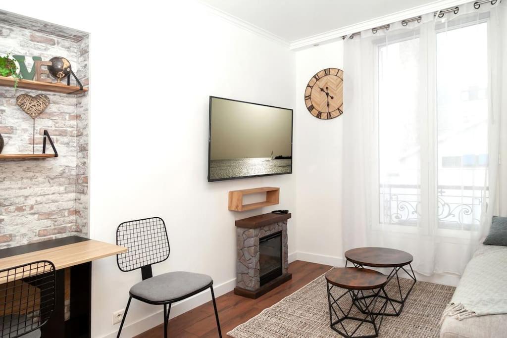 Elegant Appartement Aux Portes De Paris Saint-Ouen  Exterior photo